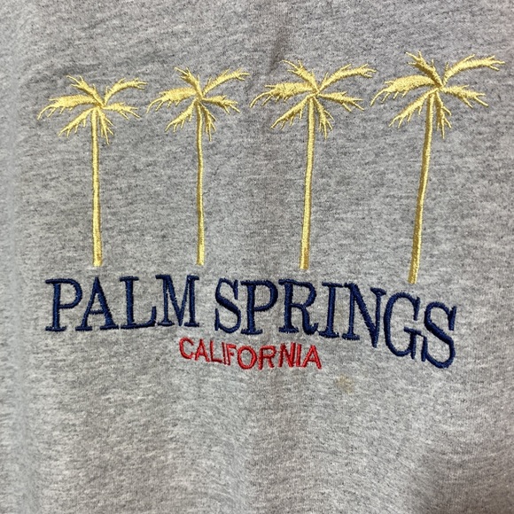 Palm Spring California Embroidered Tee - Picture 7 of 7